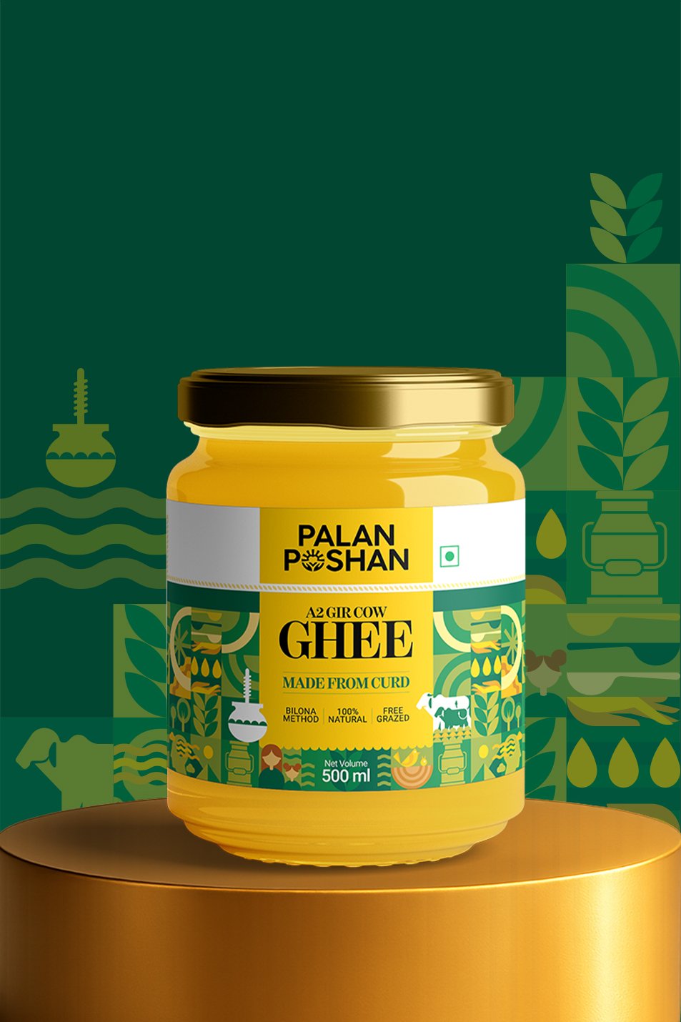 A2 Gir Cow Ghee - 500 ML