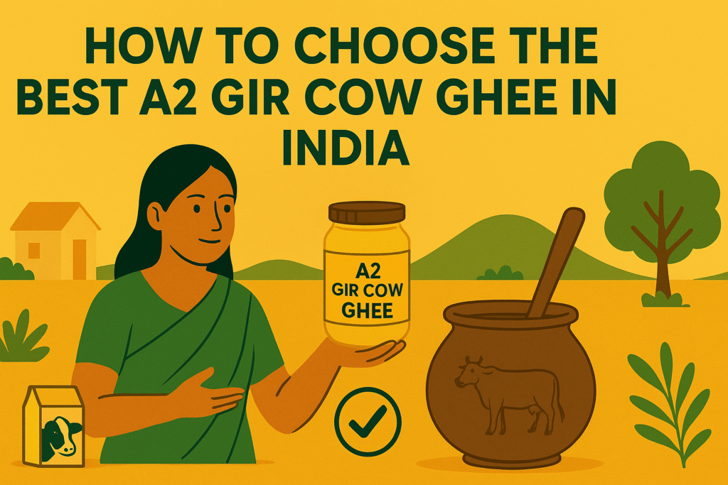 How to Choose the Best A2 Gir Cow Ghee in India