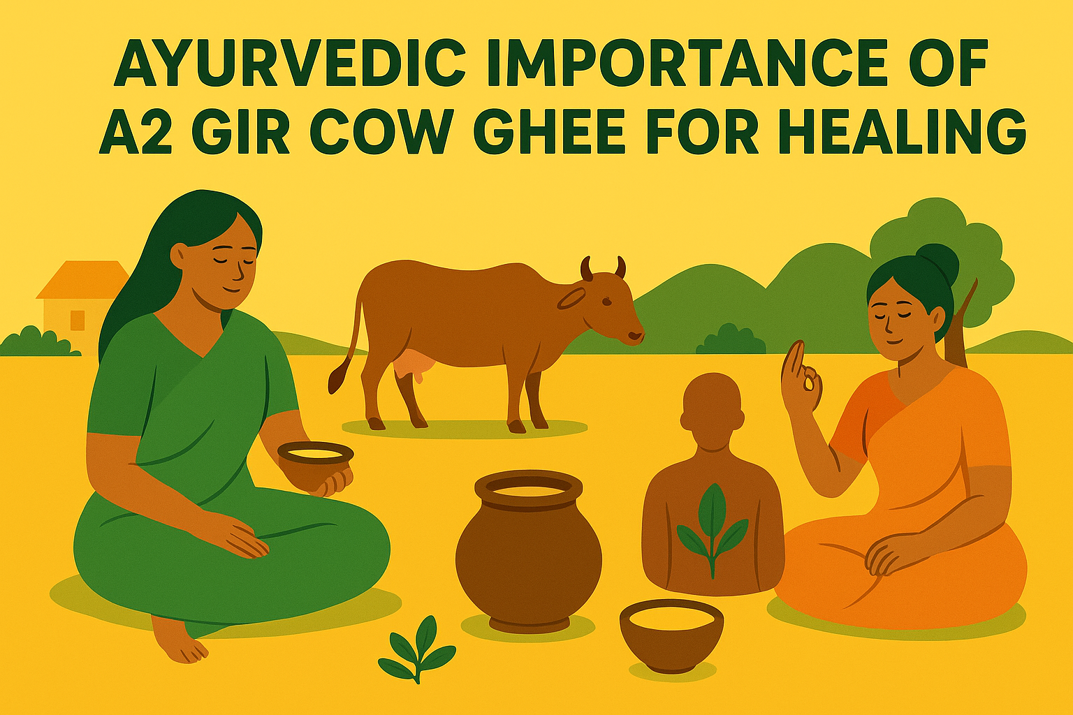 Ayurvedic Importance of A2 Gir Cow Ghee
