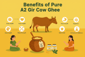 Benefits of Pure A2 Gir Cow Ghee